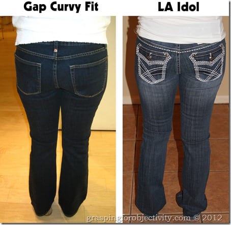 Gap Curvy Fit Vs LA Idol