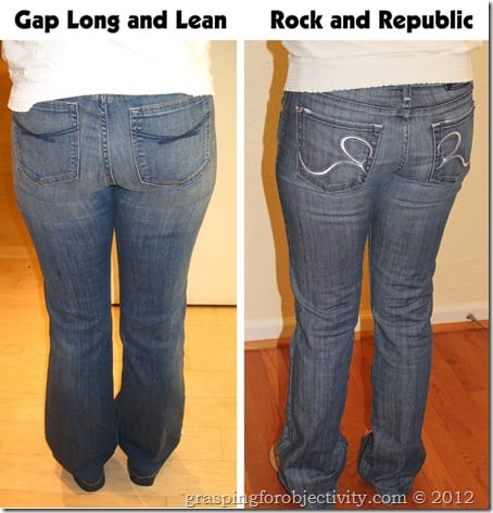 Gap Long and Lean Vs Rock and Republic