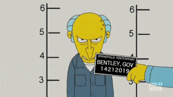 Bentley Burns Mugshot