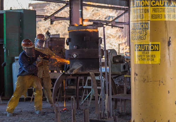 Sloss Furnaces170308d-Iron-Pours