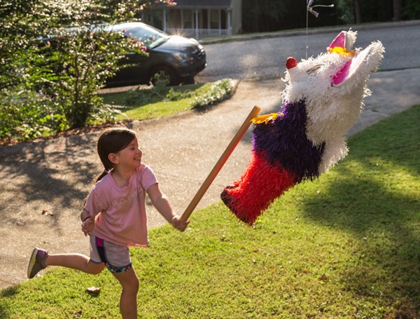 Pinata at Small Group Pinata at Simpsons Small Group _MG_1110s