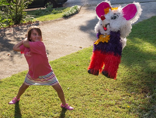 Pinata at Small Group Pinata at Simpsons Small Group _MG_1139s