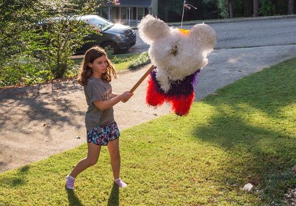 Pinata at Small Group Pinata at Simpsons Small Group _MG_1176s