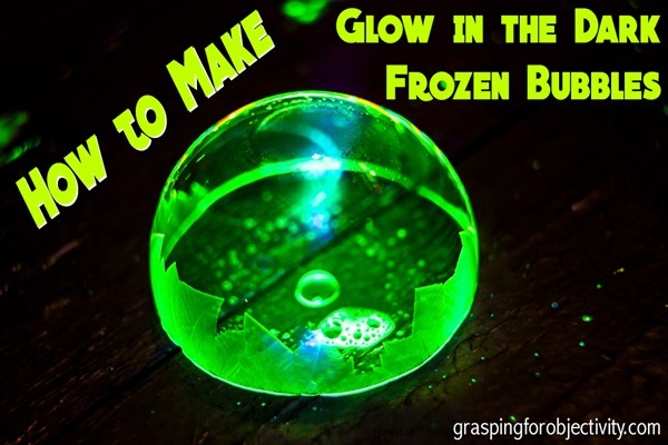 How to Make Glow in the Dark Frozen Bubbles